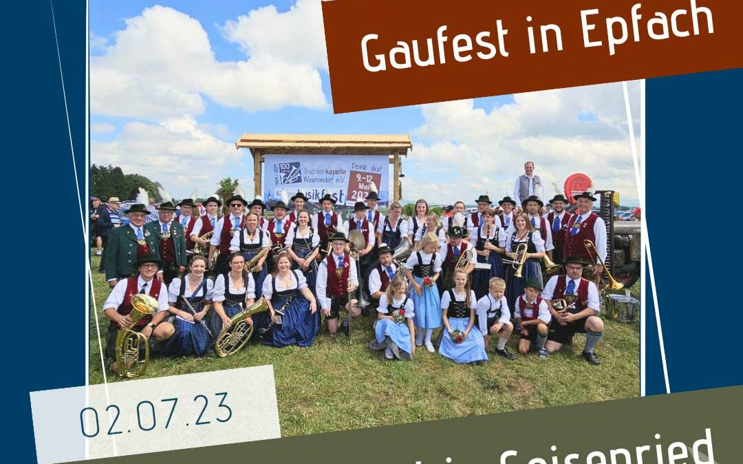 Bezirksmusikfest in Geisenried