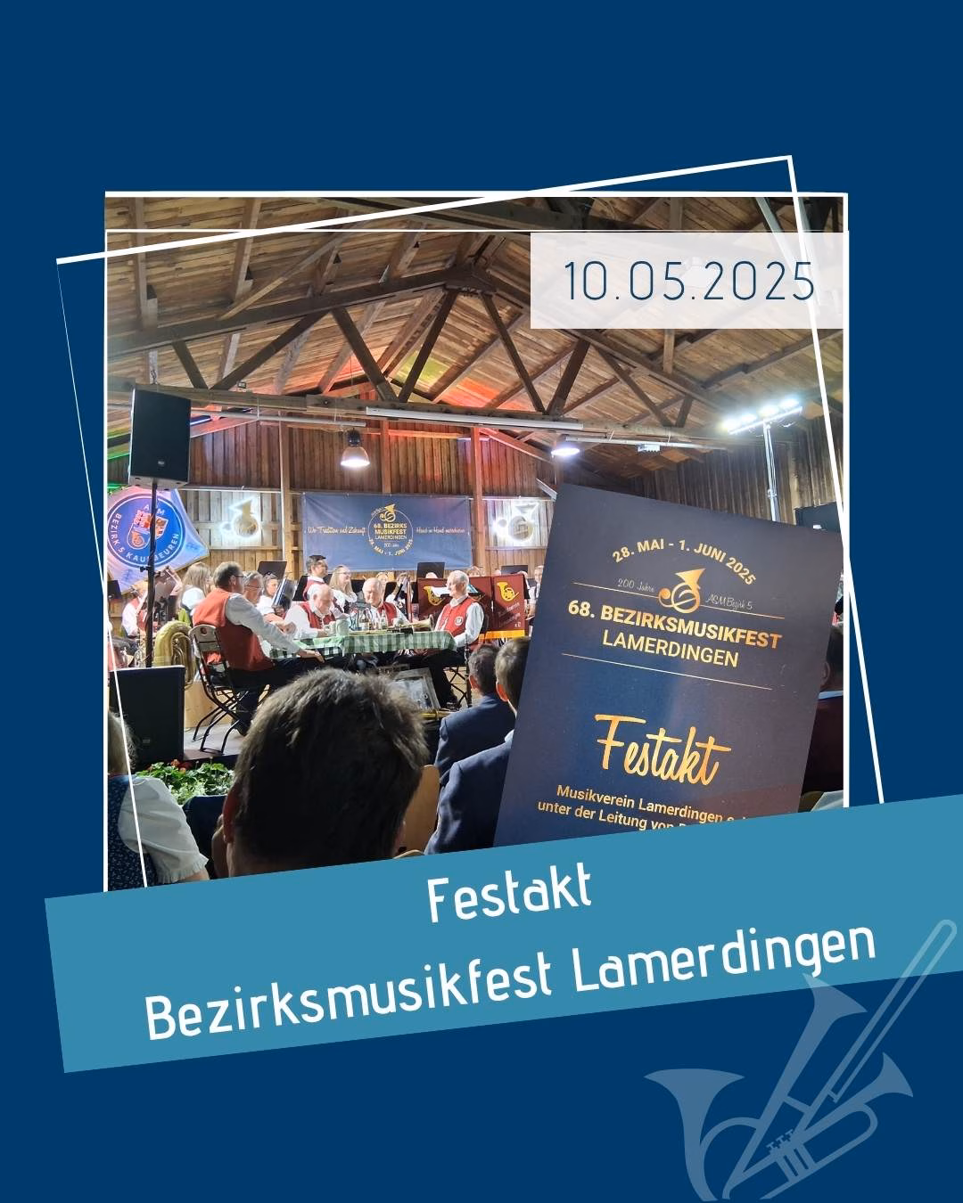 Festakt Bezirksmusikfest Lamerdingen