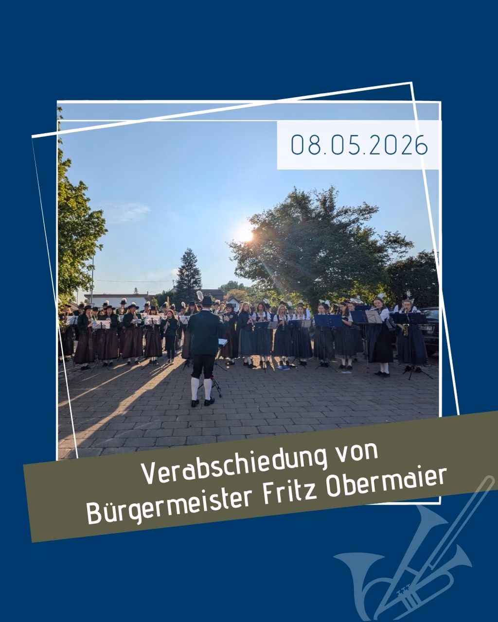 Verabschiedung von Bürgermeister Fritz Obermaier